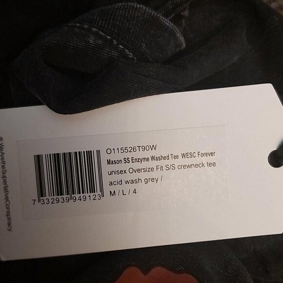 WESC Wild & Free Tee 90s Grunge Vintage Rock & Grunge Aesthetic - Picture 9 of 10